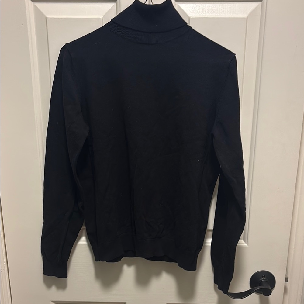 H&M Black Turtleneck Sweater